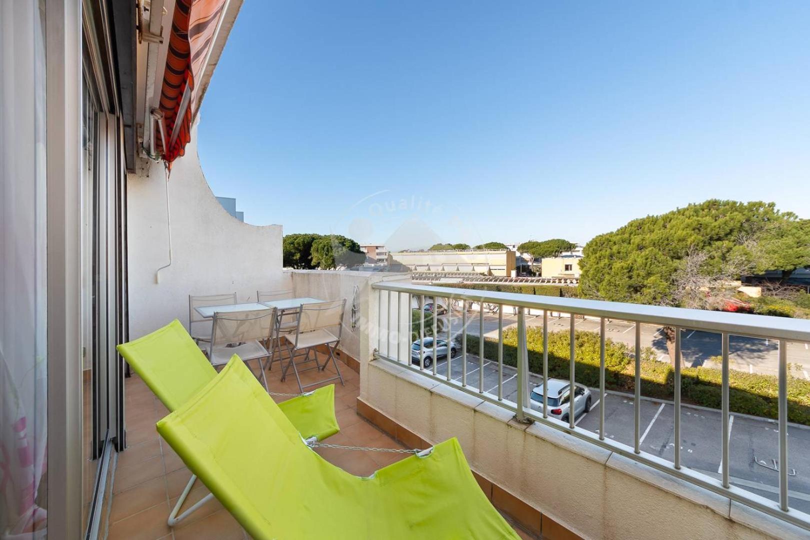 AS9557 - Studio vue sur la mer avec parking privé proche centre ville Le Grau-du-Roi Exteriör bild